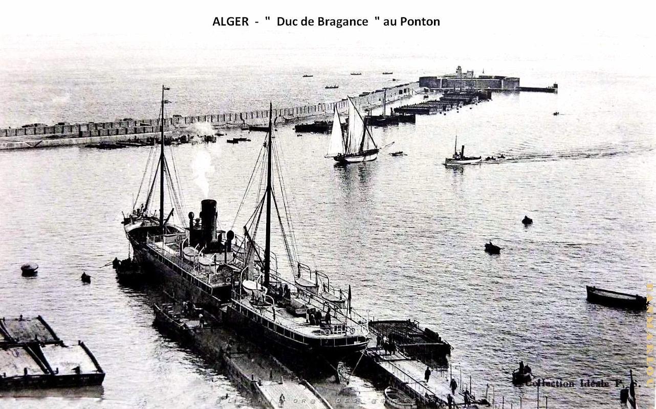 Alger - Ponton - Duc de Bragance -  1910.jpg